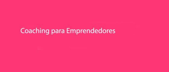 Coaching para emprendedores
