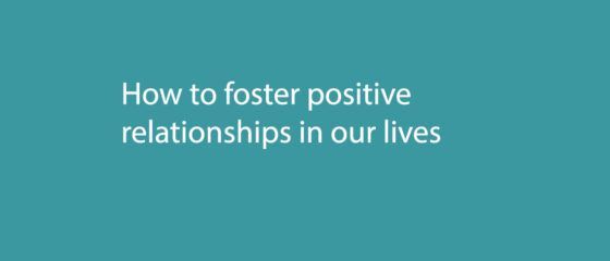 Possitive relationships